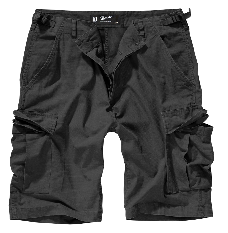 Brandit BDU Ripstop Shorts, Farbe schwarz, Gr.M