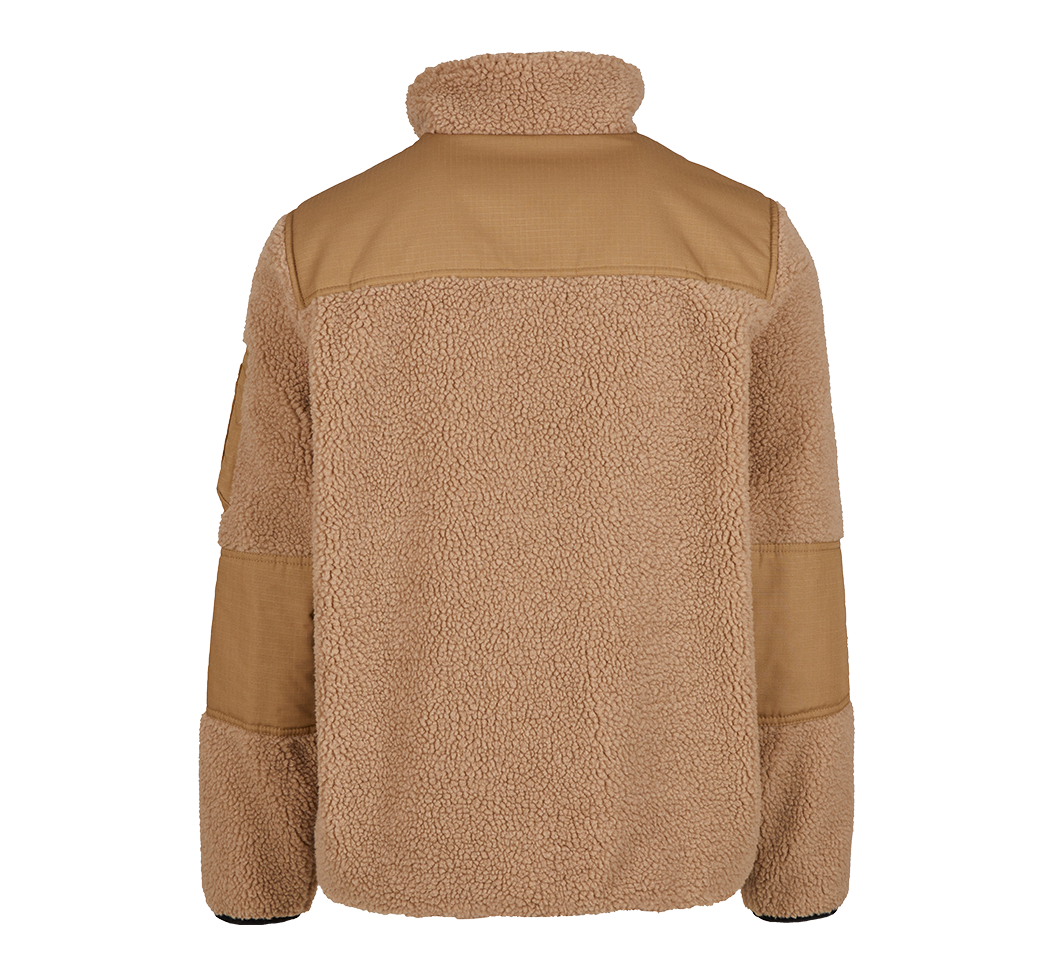 Brandit Ramble Teddyfleece Jacket, Camel, Gr.XL
