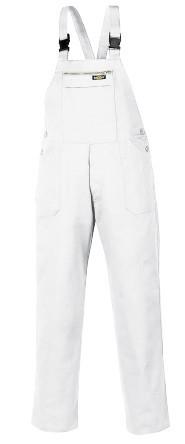 teXXor Latzhose 290g/m²  weiß, Größe 25