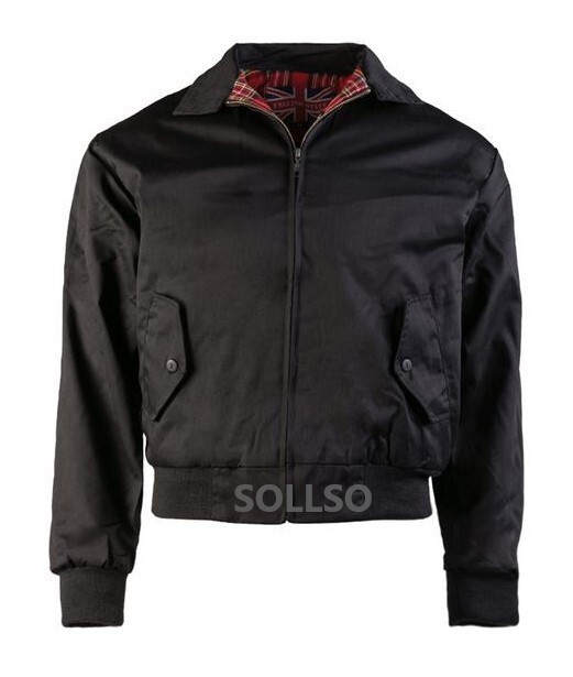 BLOUSON „ENGLISH STYLE“ SUMMER SCHWARZ, Mil-Tec, Gr.M