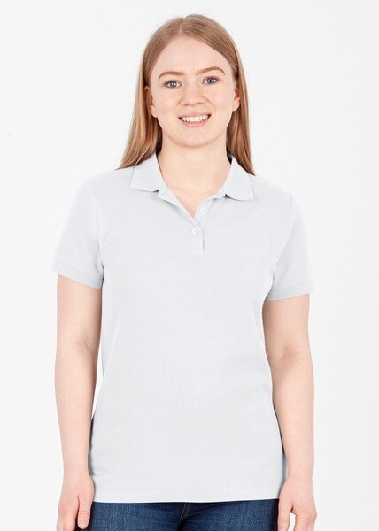 JAKO Damen Polo-Shirt Organic, weiß, Gr.38