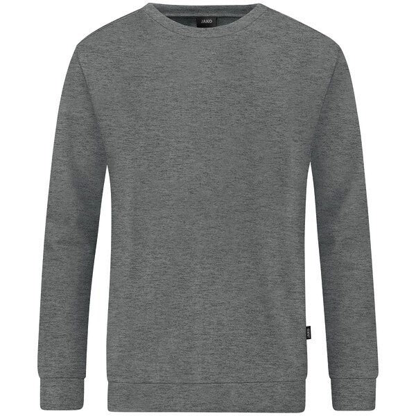 JAKO Sweat-Shirt Organic, hellgrau meliert, Gr.5XL