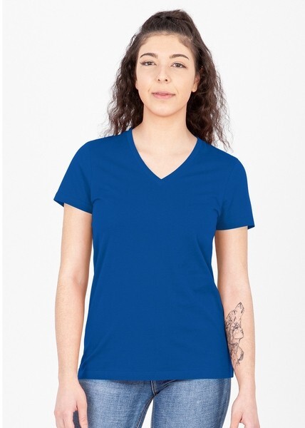 JAKO Damen T-Shirt Organic, blau, Gr.48