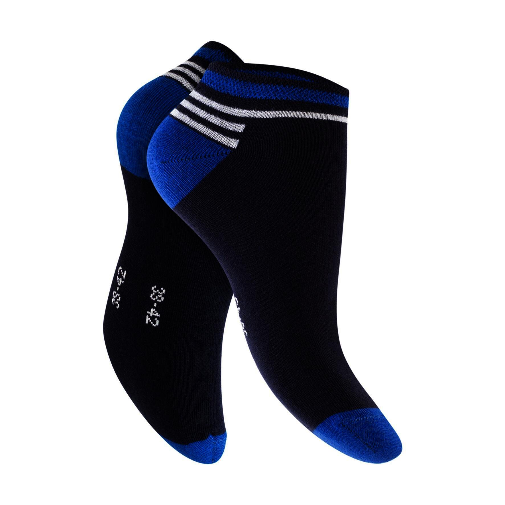 Herren Sneaker-Socken 79508 ,Pack 2, Gr. 43/46, farbig gem., 3 x 4er-Pack