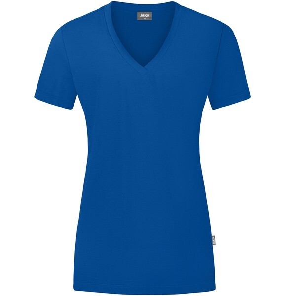 JAKO Damen T-Shirt Organic, blau, Gr.48