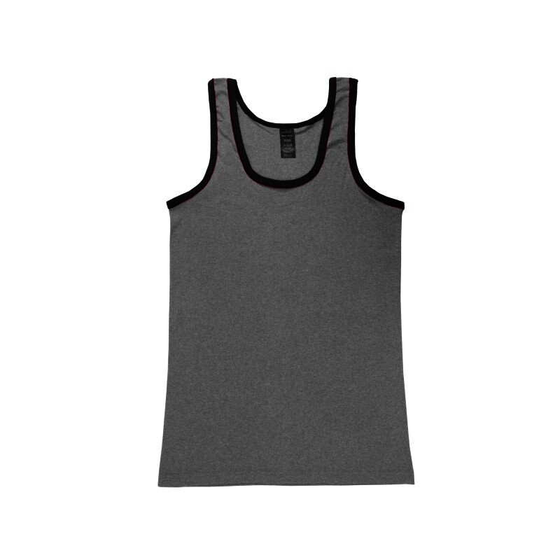 2er-Pack Herren-Unterhemd 22590, mit Paspelierung, Pack 1, Gr.7