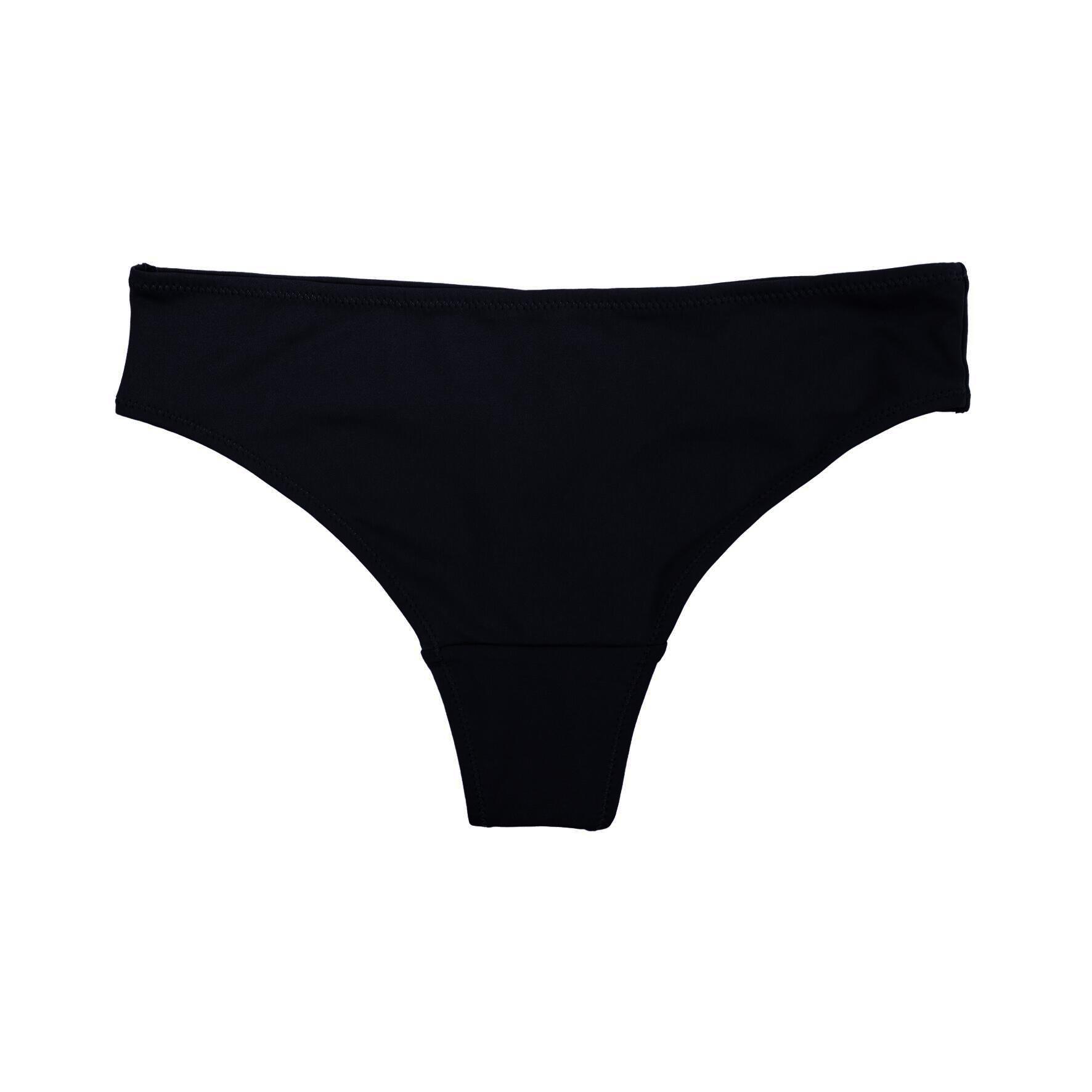 Damen String Tanga schwarz 4er Größe 36/38