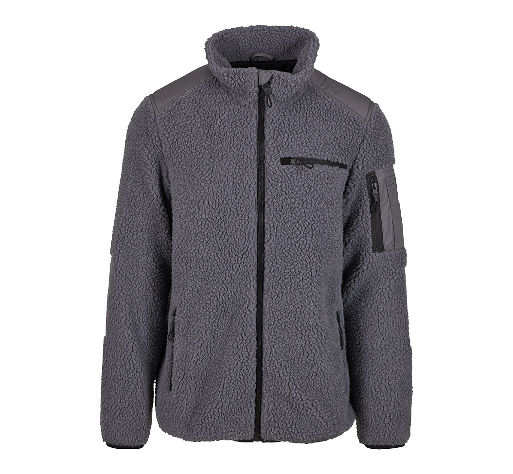 Brandit Ramble Teddyfleece Jacket, Anthrazit, Gr.4XL