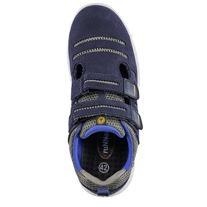 FlexStar 5177 ESD-Sicherheitsklettsandalen S1P, Größe 42