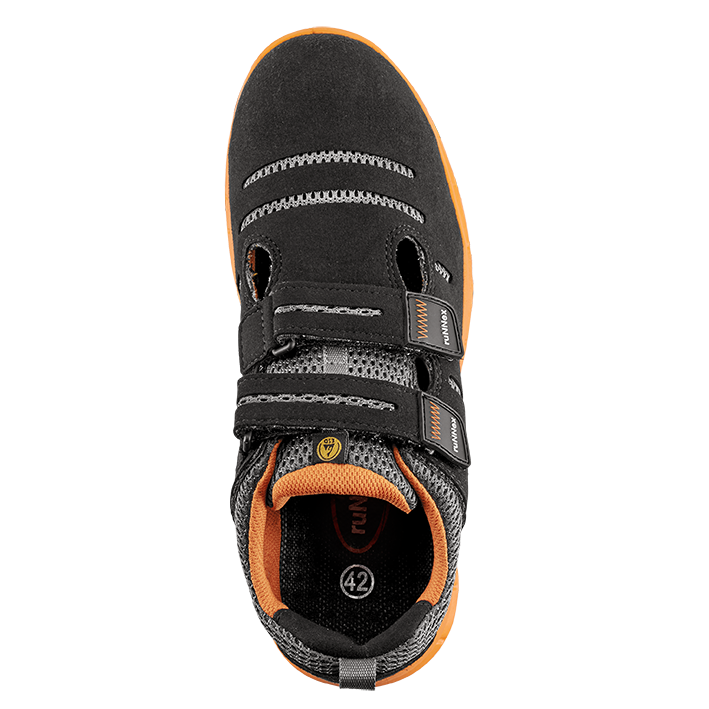 FlexStar 5176 ESD-Sicherheitsklettsandalen S1P, Größe 36