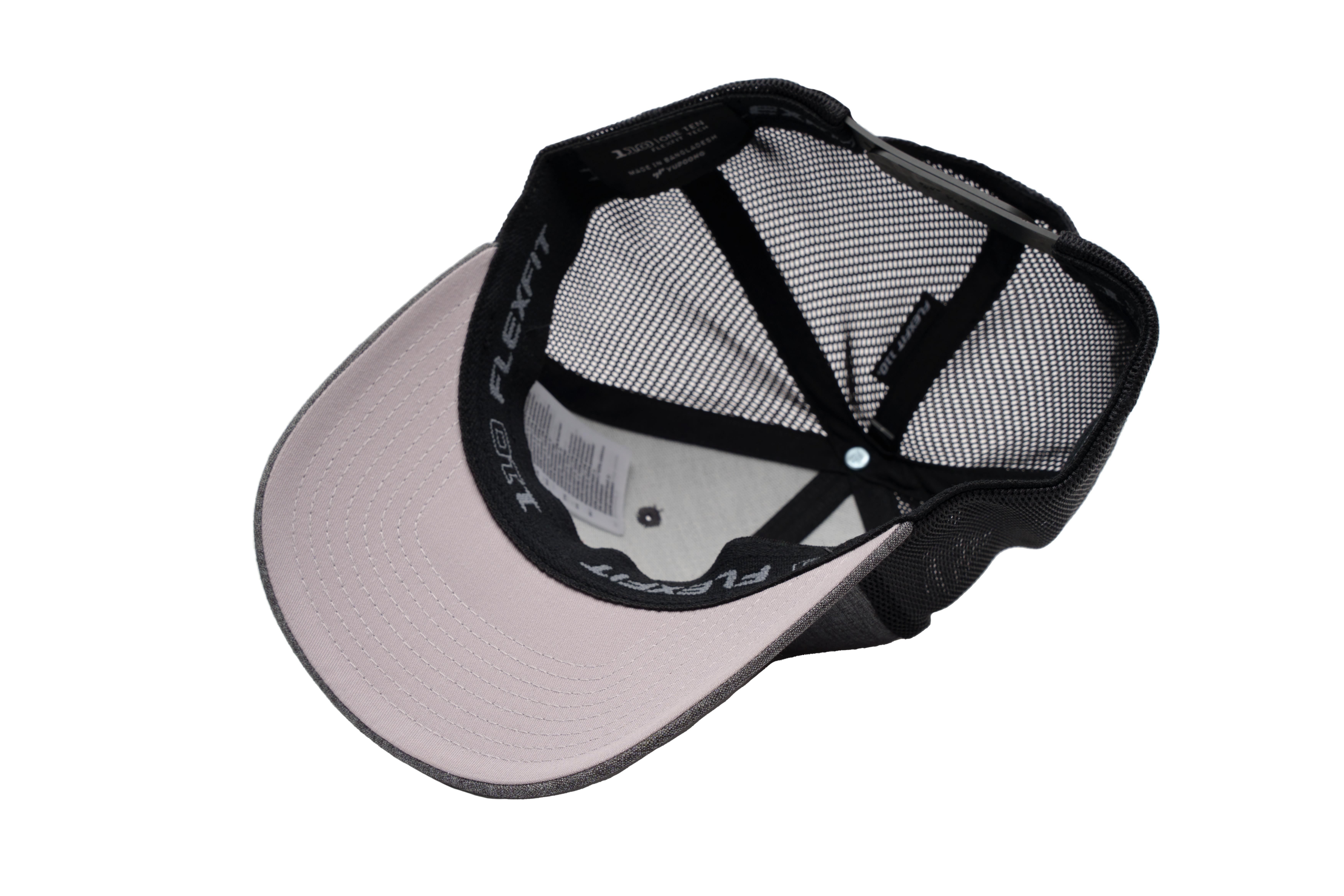 SOLLSO. Mesh 2-Tone Cap, Charcoal-Black