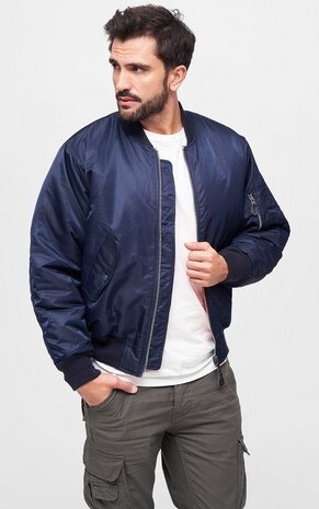 Brandit MA 1 Jacket, Farbe Dark Navy, Gr.S