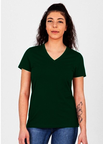 JAKO Damen T-Shirt Organic, grün, Gr.40