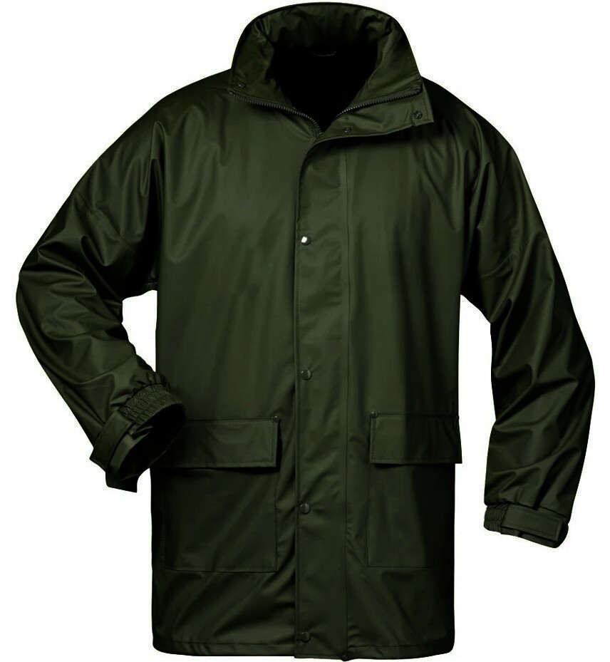 NORWAY „FALKENBERG“ PU-STRETCH-JACKE, Oliv, Gr.XL