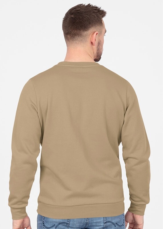 JAKO Sweat-Shirt Organic, sand, Gr.S