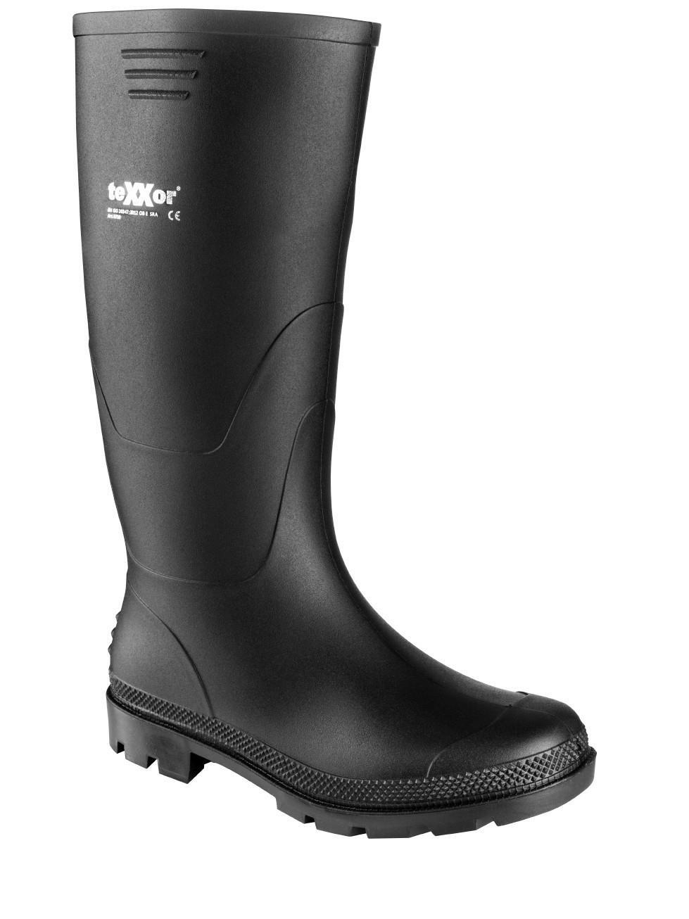 Gummistiefel Markant schwarz, Größe 48