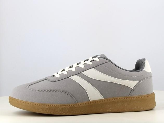 Herren Sneaker B972773 im Retro-Style, Farbe Grau, Gr.42
