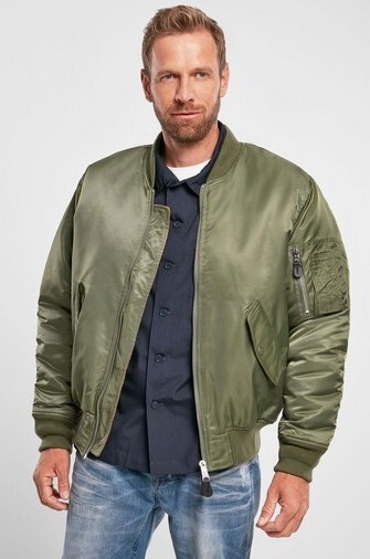 Brandit MA 1 Jacket, Farbe Oliv, Gr.S