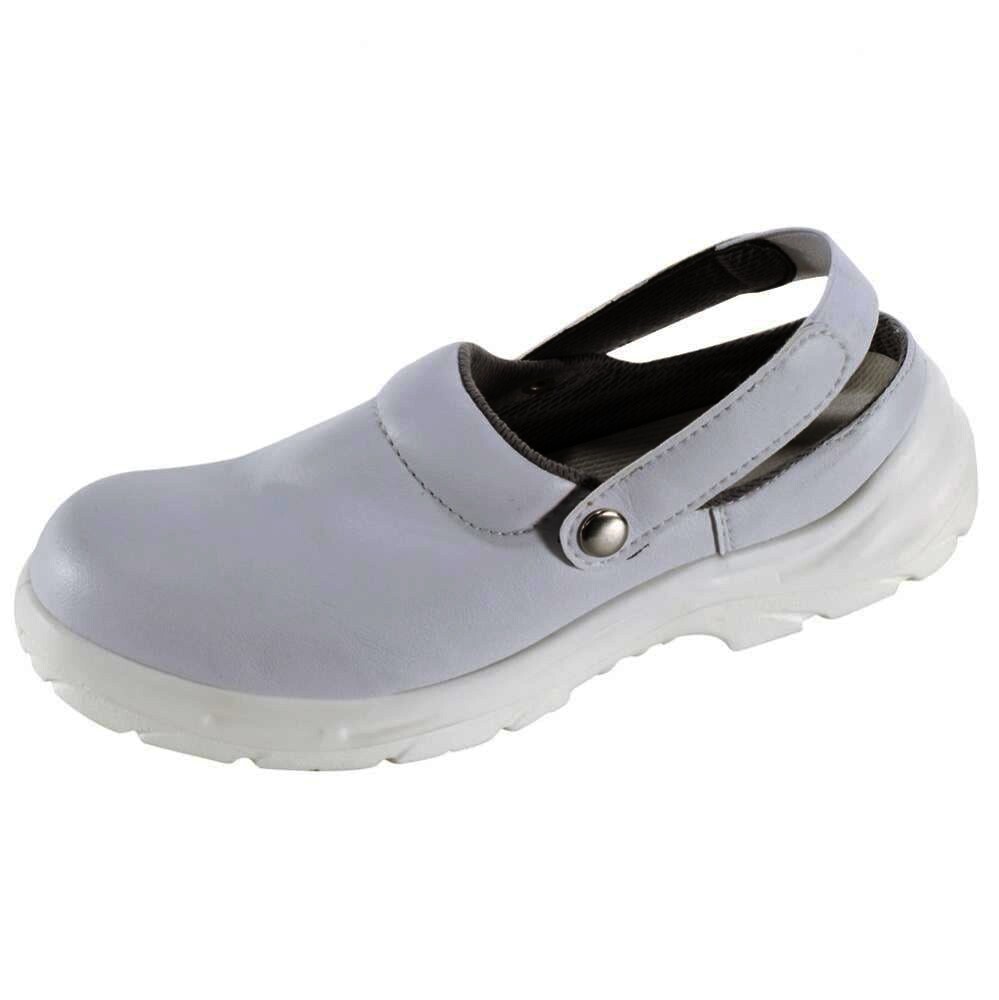 Arbeitsschutz-Clog S2 "ORTONA" 34608, weiß, Gr.45