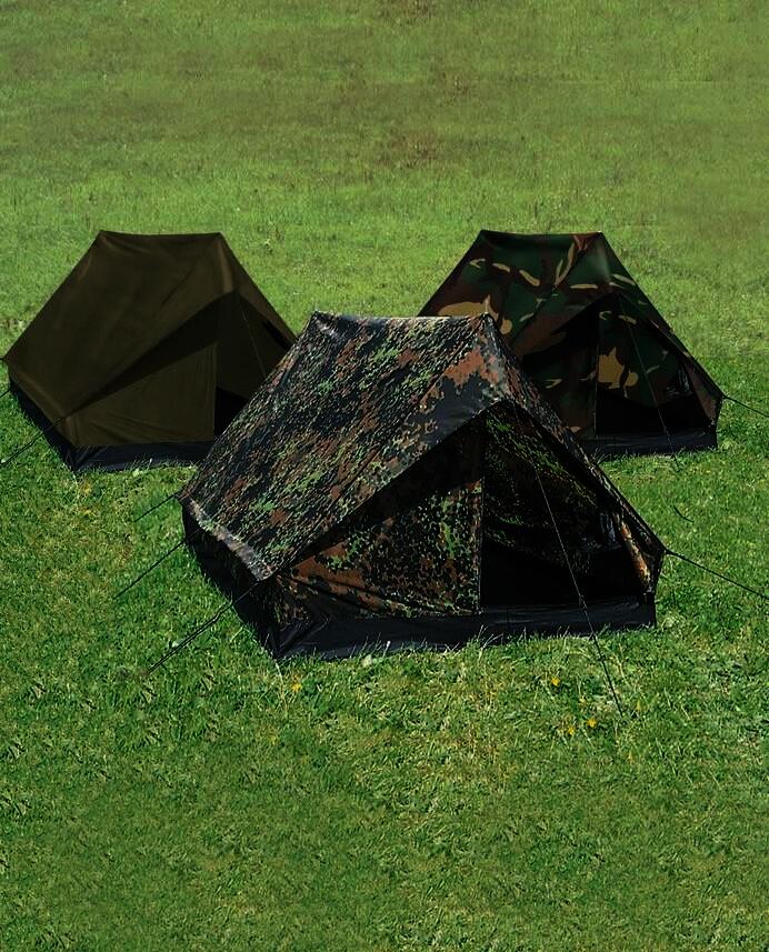 Zweimannzelt "Mini Pack Standard" oliv