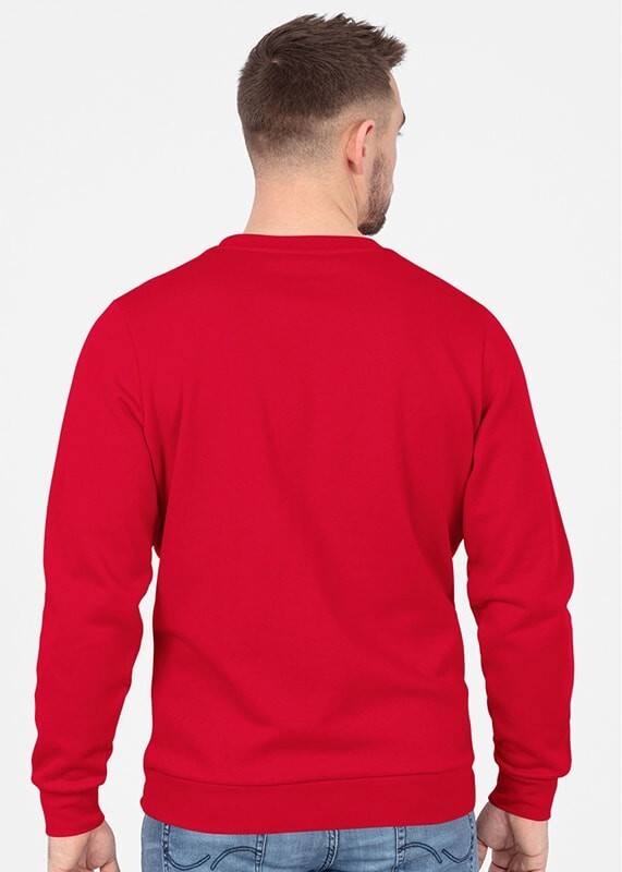 JAKO Sweat-Shirt Organic, rot, Gr.XXL