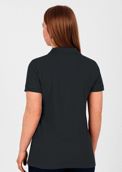 JAKO Damen Polo-Shirt Organic, steingrau, Gr.38