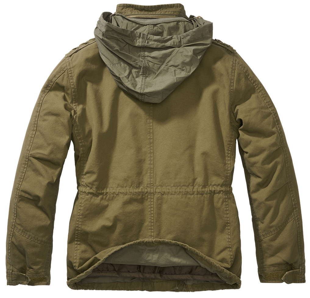 Brandit Damen M65 Giant Jacke, Oliv, Gr.L