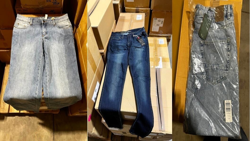 SONDERPOSTEN Jeans, Damen, Herren, Kinder, versch. Modelle, 10 Stck.