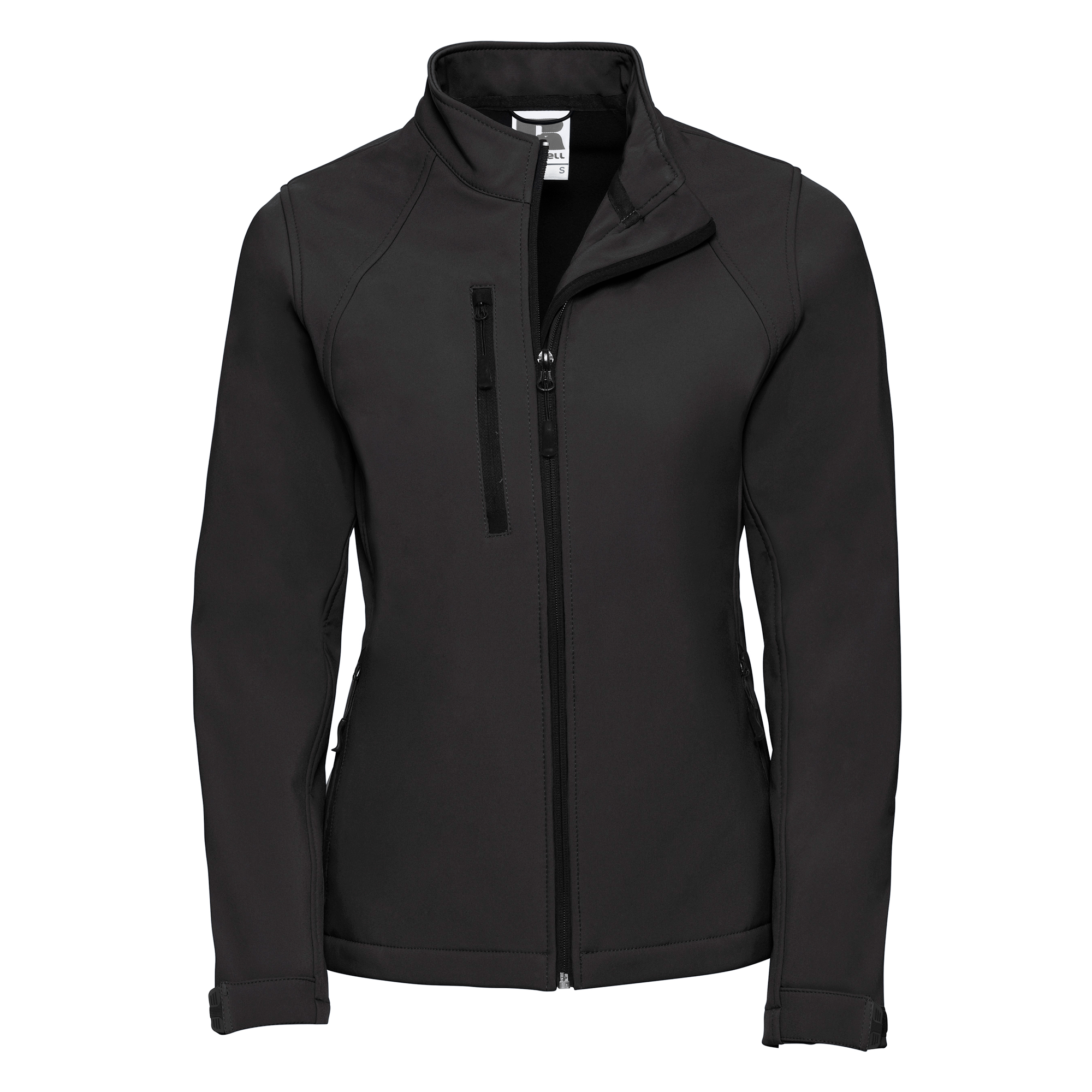 RUSSELL Damen-Softshell-Jacke, Schwarz, Gr.L