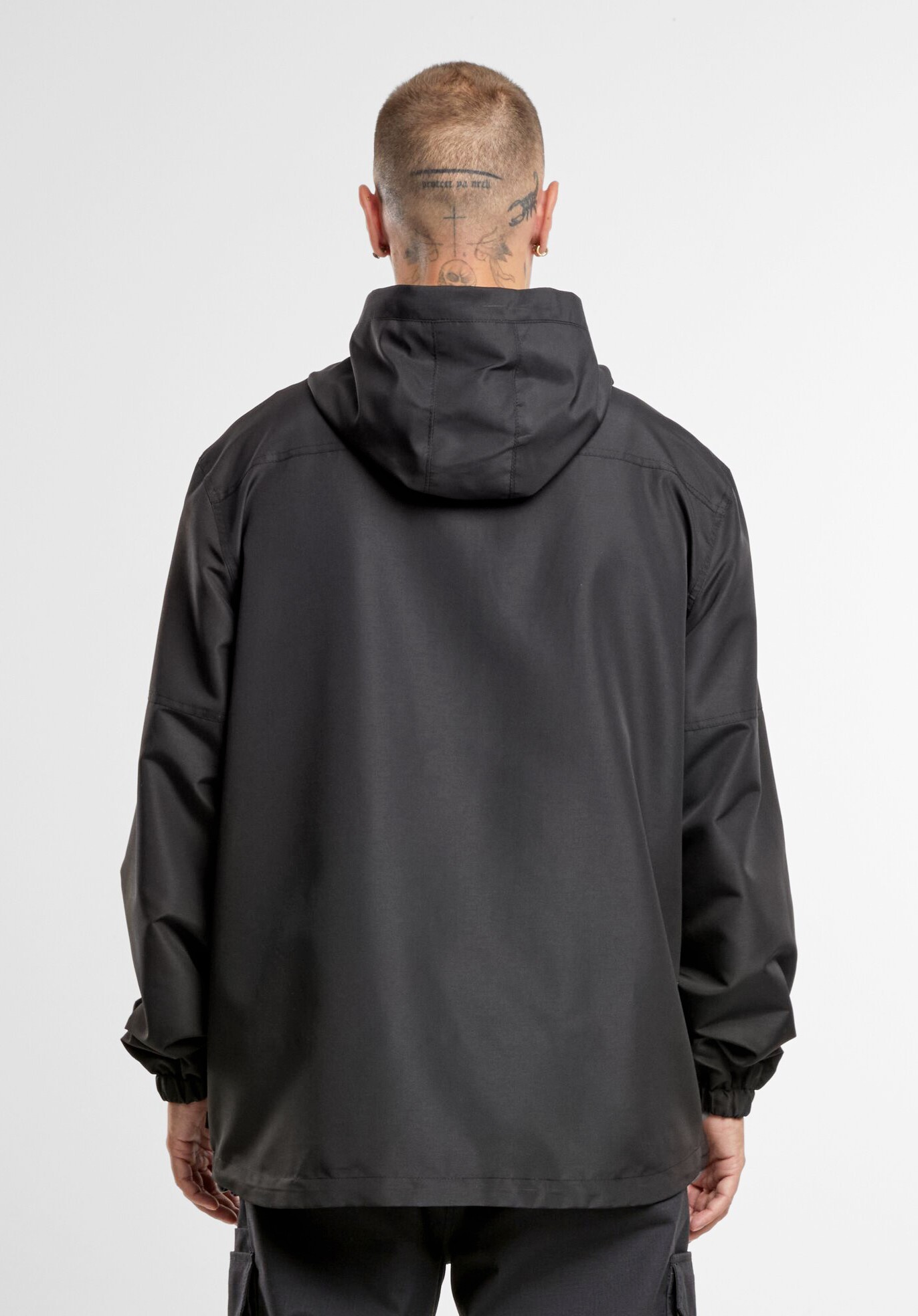 Brandit  Light Windbreaker Frontzip, Schwarz, Gr.6XL