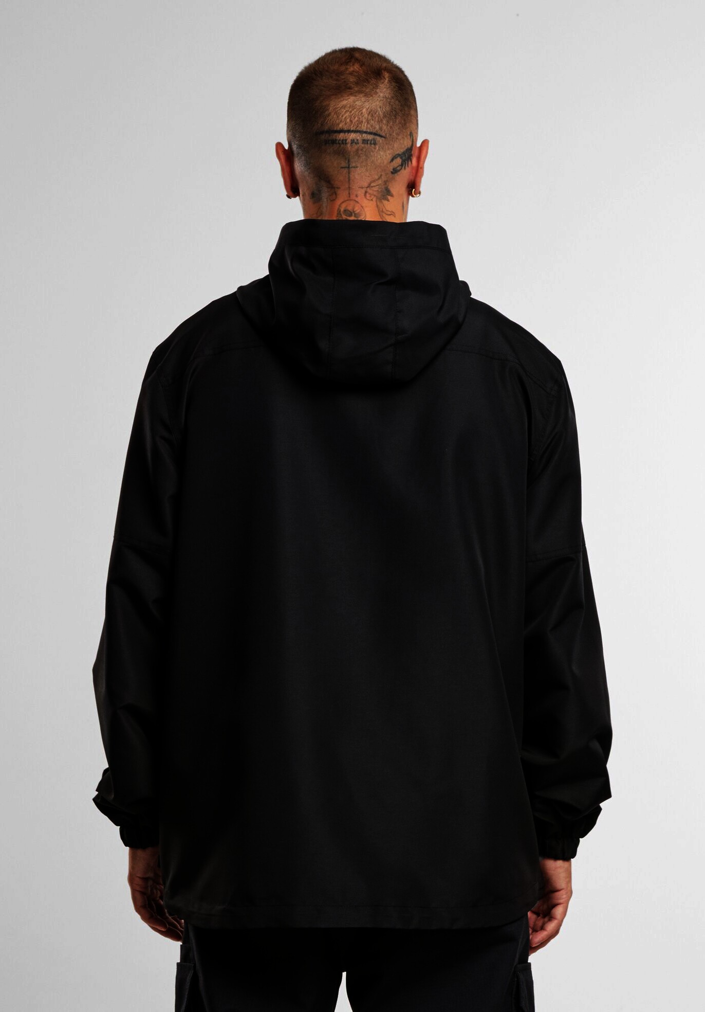 Brandit  Light Windbreaker Frontzip, Schwarz, Gr.6XL