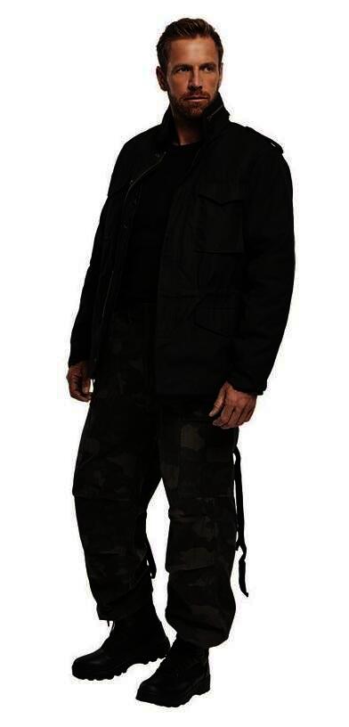 Brandit M65 Vintage Trousers, Farbe darkcamo, Größe XL