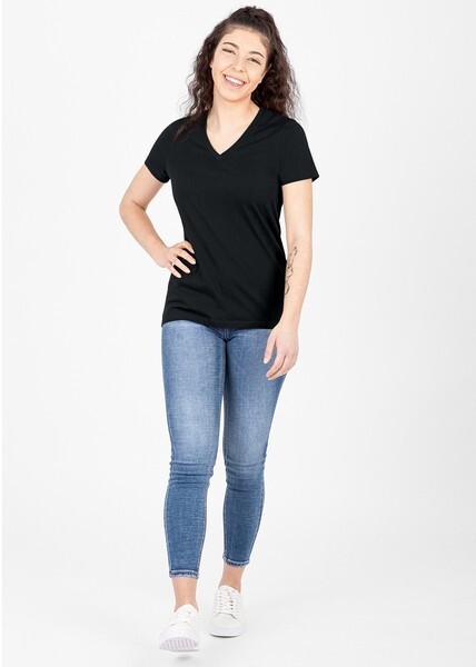 JAKO Damen T-Shirt Organic, schwarz, Gr.38
