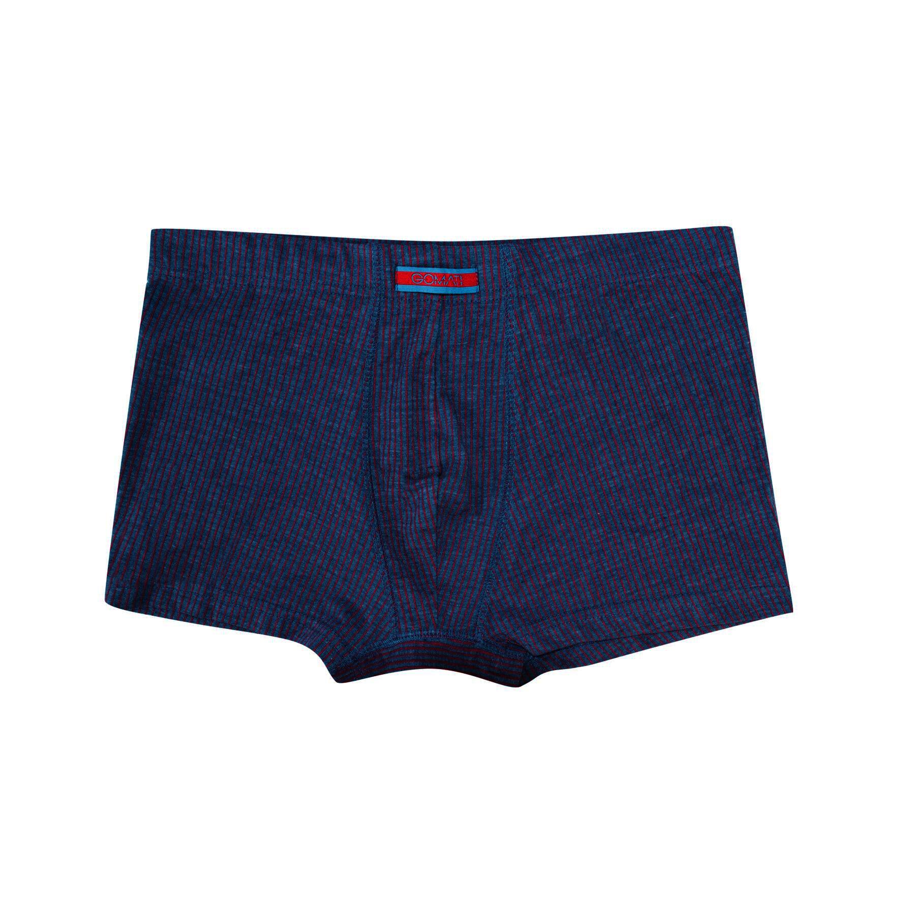 Herren Pants 29402, uni/längsgestreift, versch. Farben, 8er-Pack, Gr.7