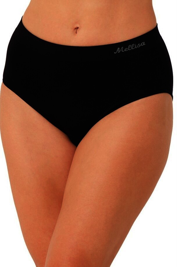 Damen-Slip „Mellisa“ 2077, Schwarz,3er-Pack, Gr.L