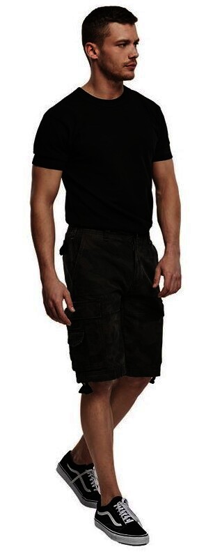 Brandit Vintage Classic Shorts Farbe darkcamo, Größe 7XL