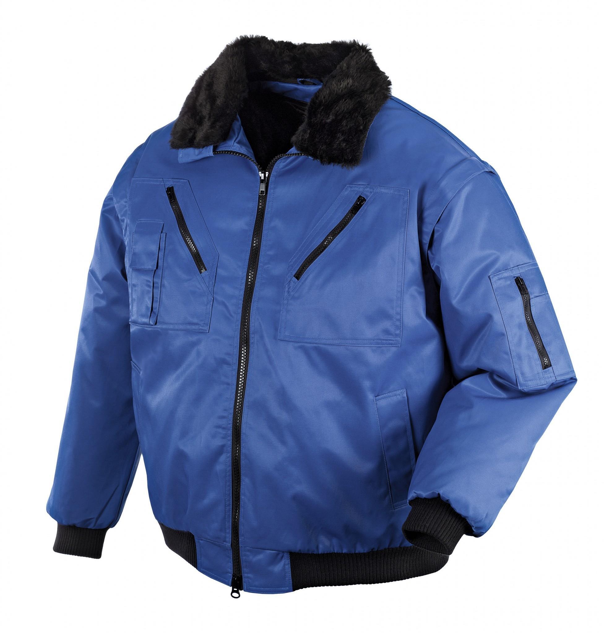teXXor Piloten Oslo Arbeitsjacke mit abnehmbaren Ärmeln kornblau, 4171 Größe XXL