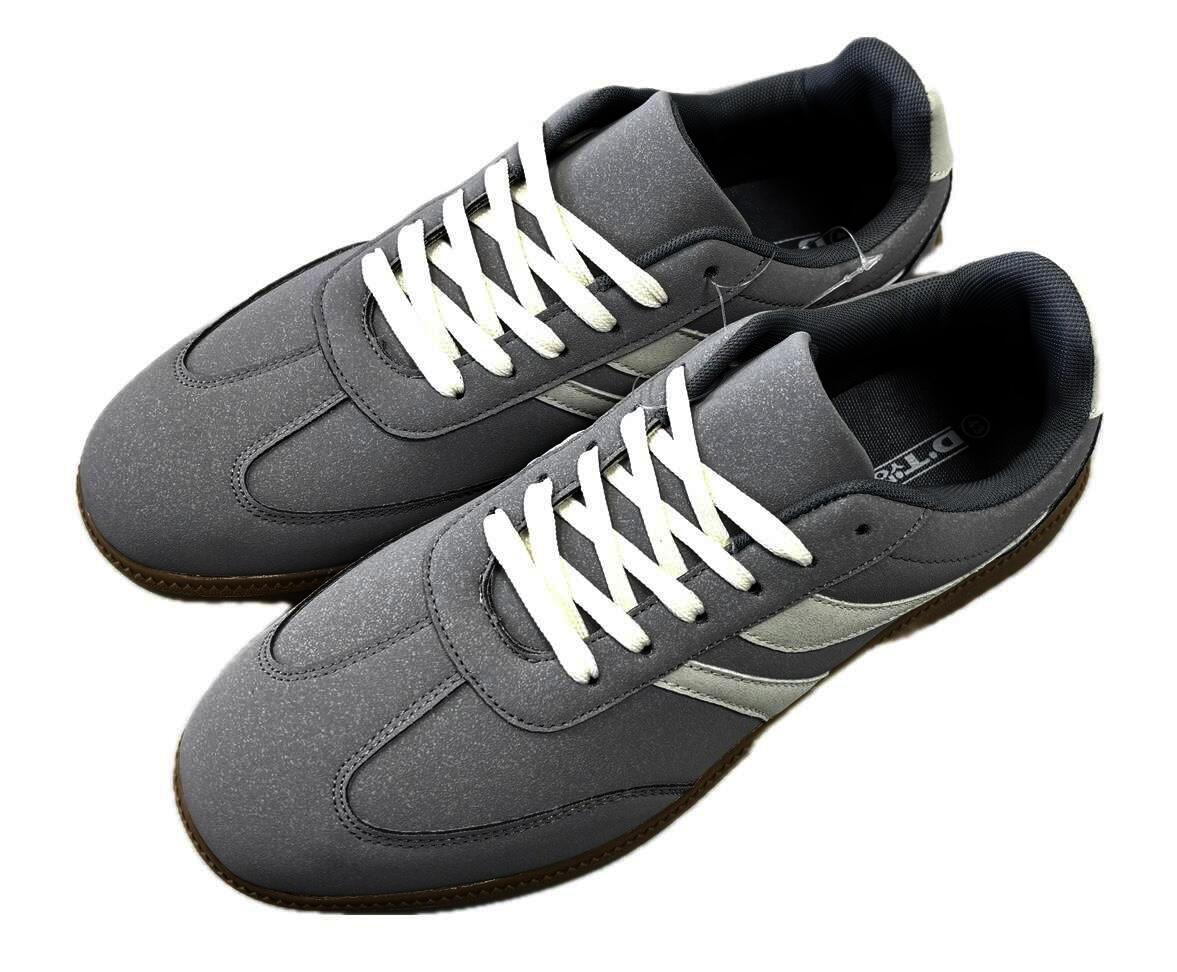Herren Sneaker B972773 im Retro-Style, Farbe Grau, Gr.46