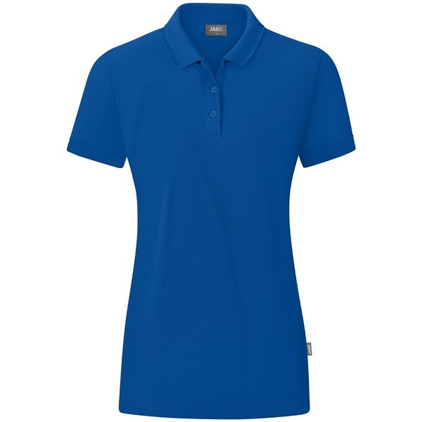 JAKO Damen Polo-Shirt Organic, royal-blau, Gr.36