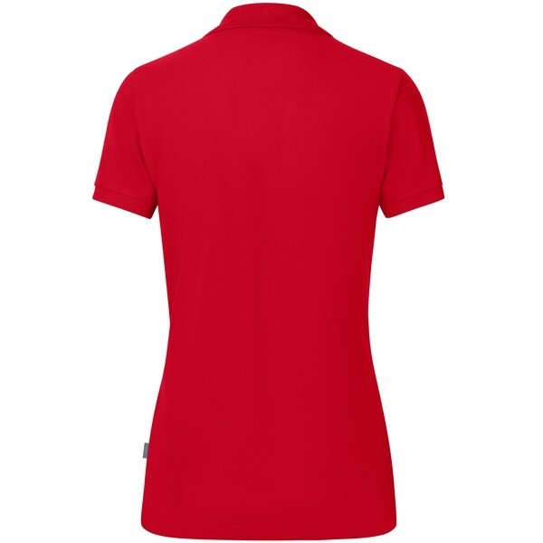 JAKO Damen Polo-Shirt Organic, rot, Gr.34