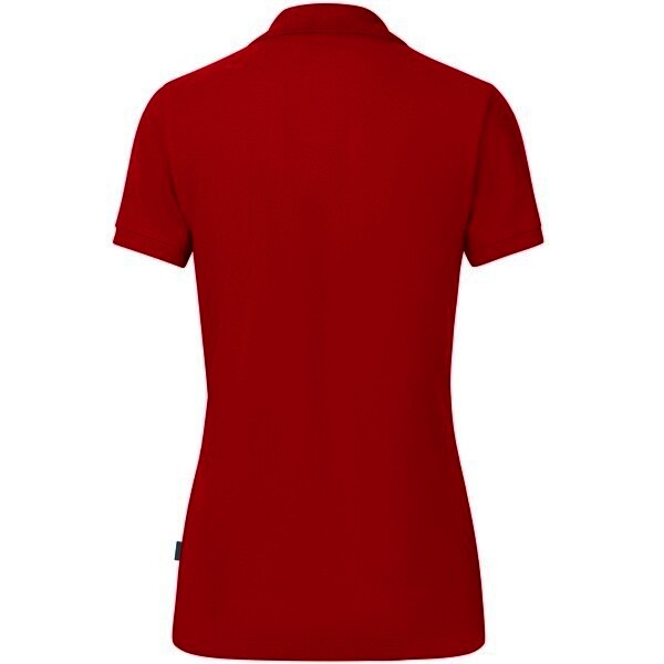 JAKO Damen Polo-Shirt Organic, rot, Gr.34