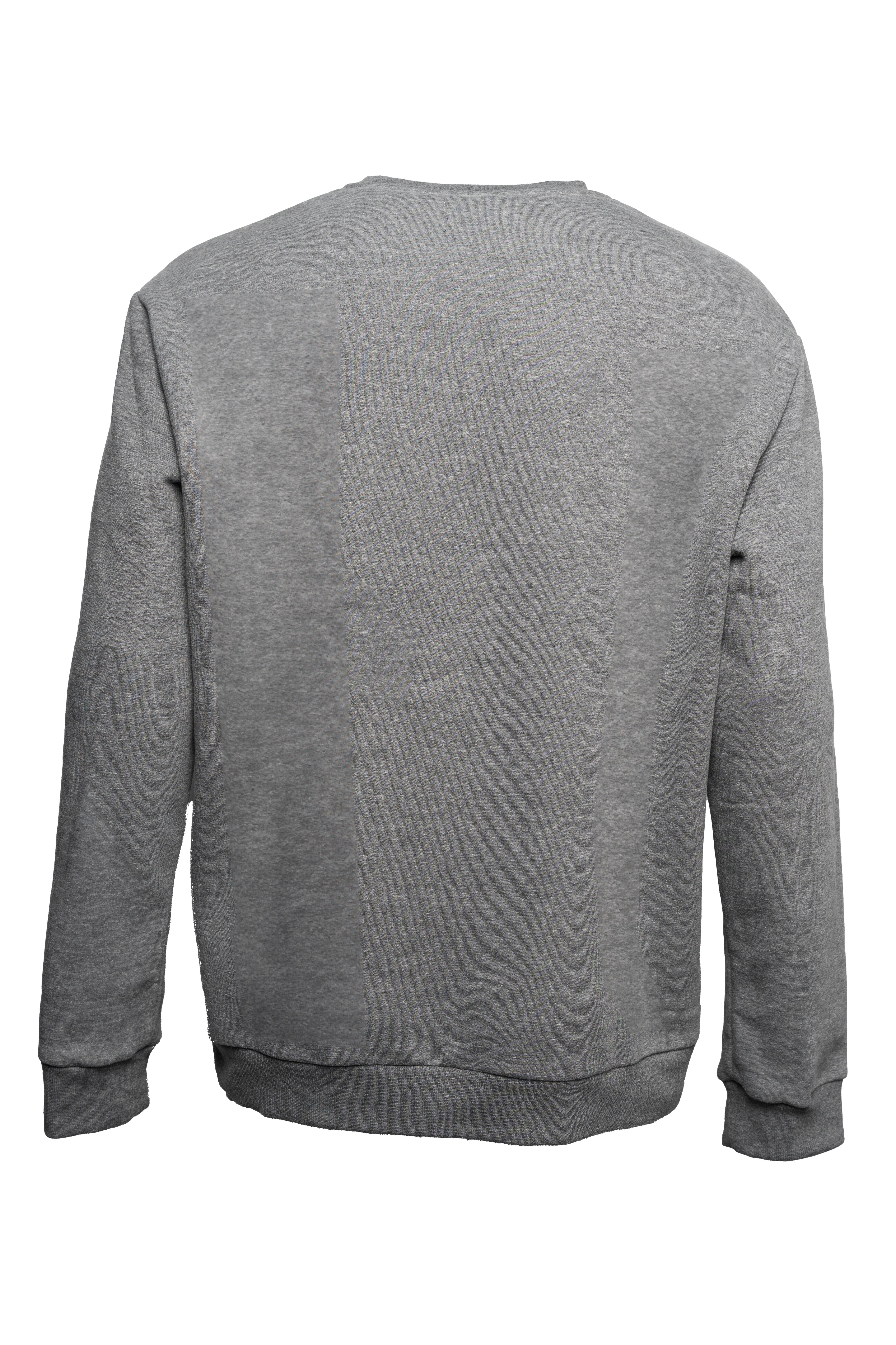 SOLLSO. Sweatshirt „Let’s Travel“, Farbe Pepper & Salt, Größe 4XL SOLLSO. Sweatshirt „Let’s Travel“, Farbe Pepper & Salt, Größe 4XL