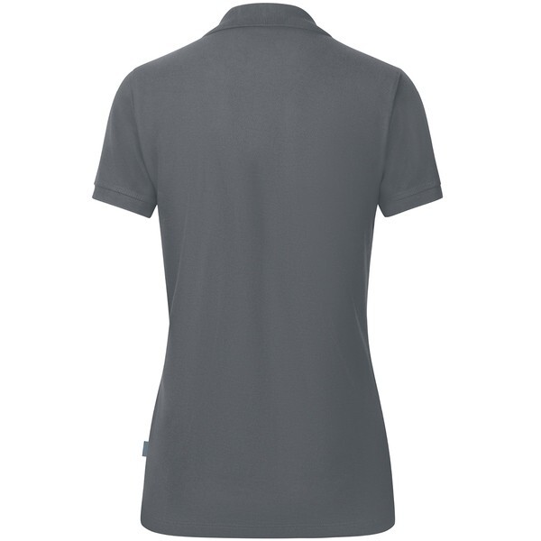 JAKO Damen Polo-Shirt Organic, steingrau, Gr.38