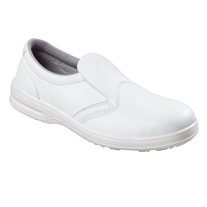 teXXor® S2-Sicherheitsslipper GRENOBLE 6251, Farbe weiß, Größe 36 teXXor® S2-Sicherheitsslipper GRENOBLE 6251, Farbe weiß, Größe 36