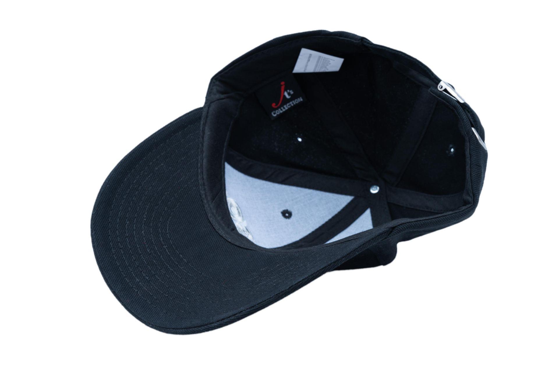 6 Panel Strong Front Raver Cap, „Menschen Herz 4 Tiere e.V.“, Schwarz 6 Panel Strong Front Raver Cap, „Menschen Herz 4 Tiere e.V.“, Schwarz