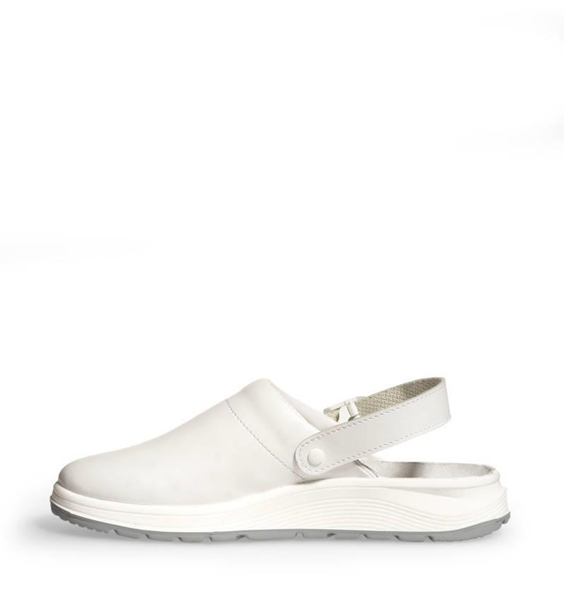 Abeba Berufsschuh ACTIVE Clog 87021 , weiß, Größe 38