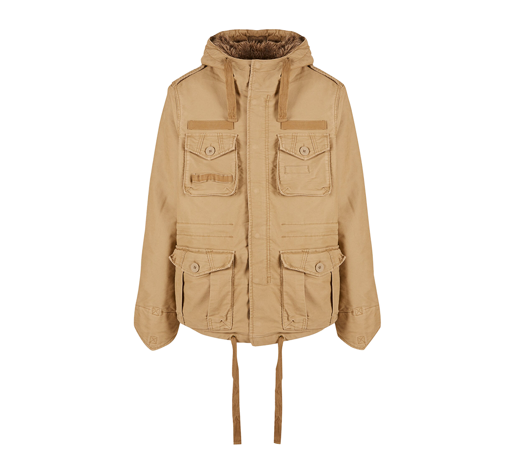 Brandit Respite Jacket, Camel, Gr.M