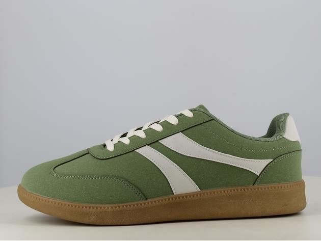 Herren Sneaker B972773 im Retro-Style, Farbe Grün, Gr.41