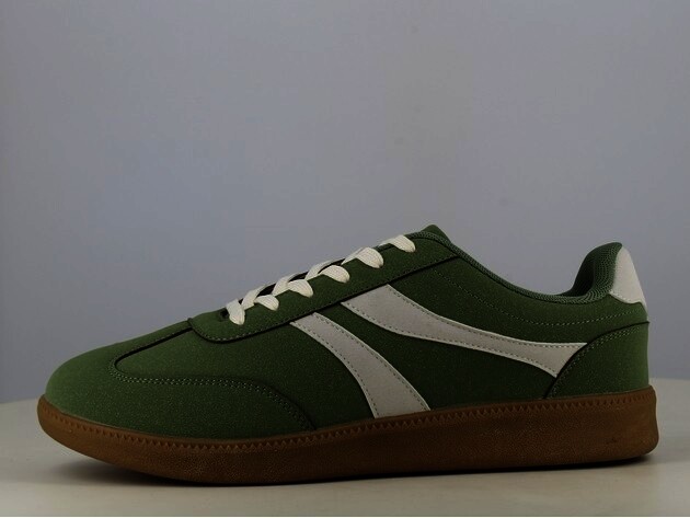 Herren Sneaker B972773 im Retro-Style, Farbe Grün, Gr.44