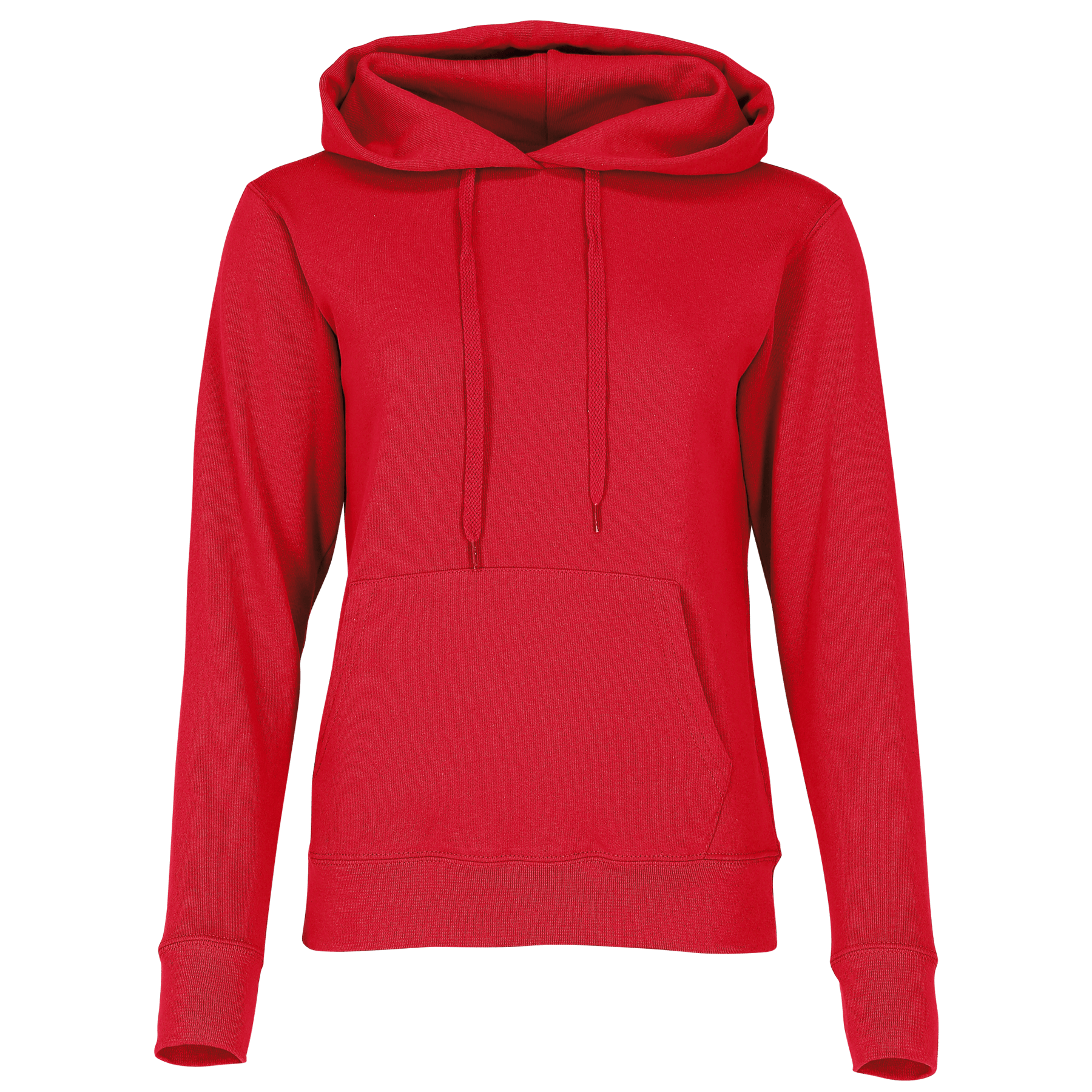Fruit oft he Loom  Ladies Classic Hoodie, rot, Gr.XL